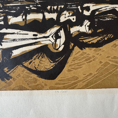 Dean Meeker Strange Landscape I Intaglio Print