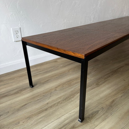 Knoll T Angle Walnut Bench or Coffee Table