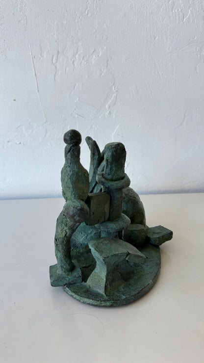 Susan Opie Abstract Bronze Sculpture, 1960’s