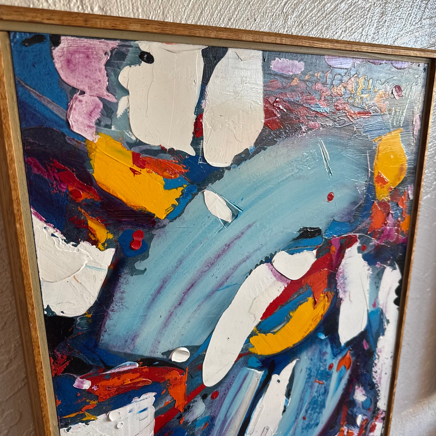 Alan Munro Abstract Acrylic Painting