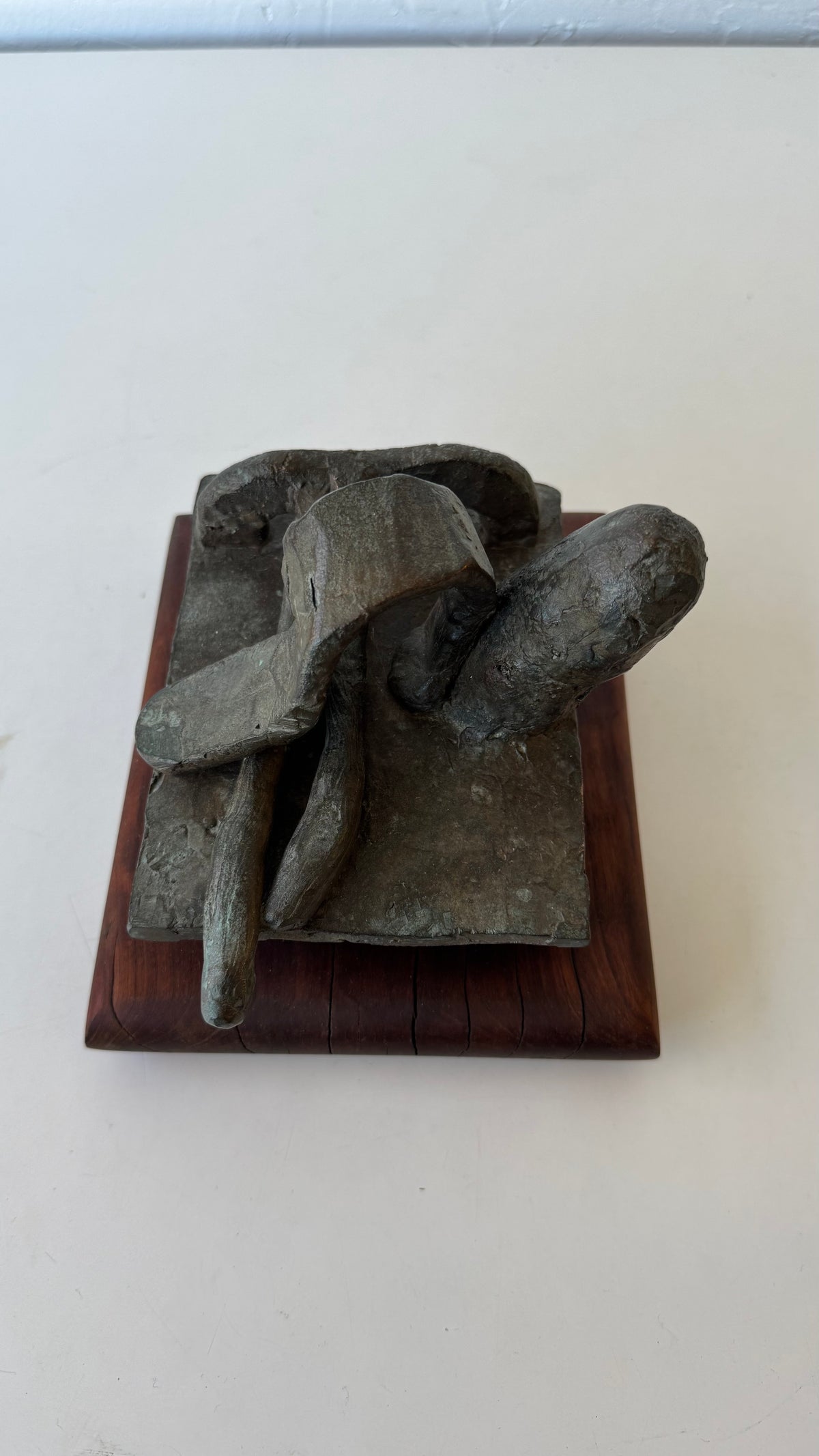 Susan Opie Abstract Bronze Sculpture, 1960’s