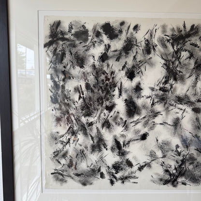 David McCosh Abstract Ink Oil Painting