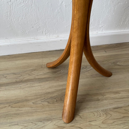 James Nason Oregon Black Walnut + Oak Counter Stool or Pedestal