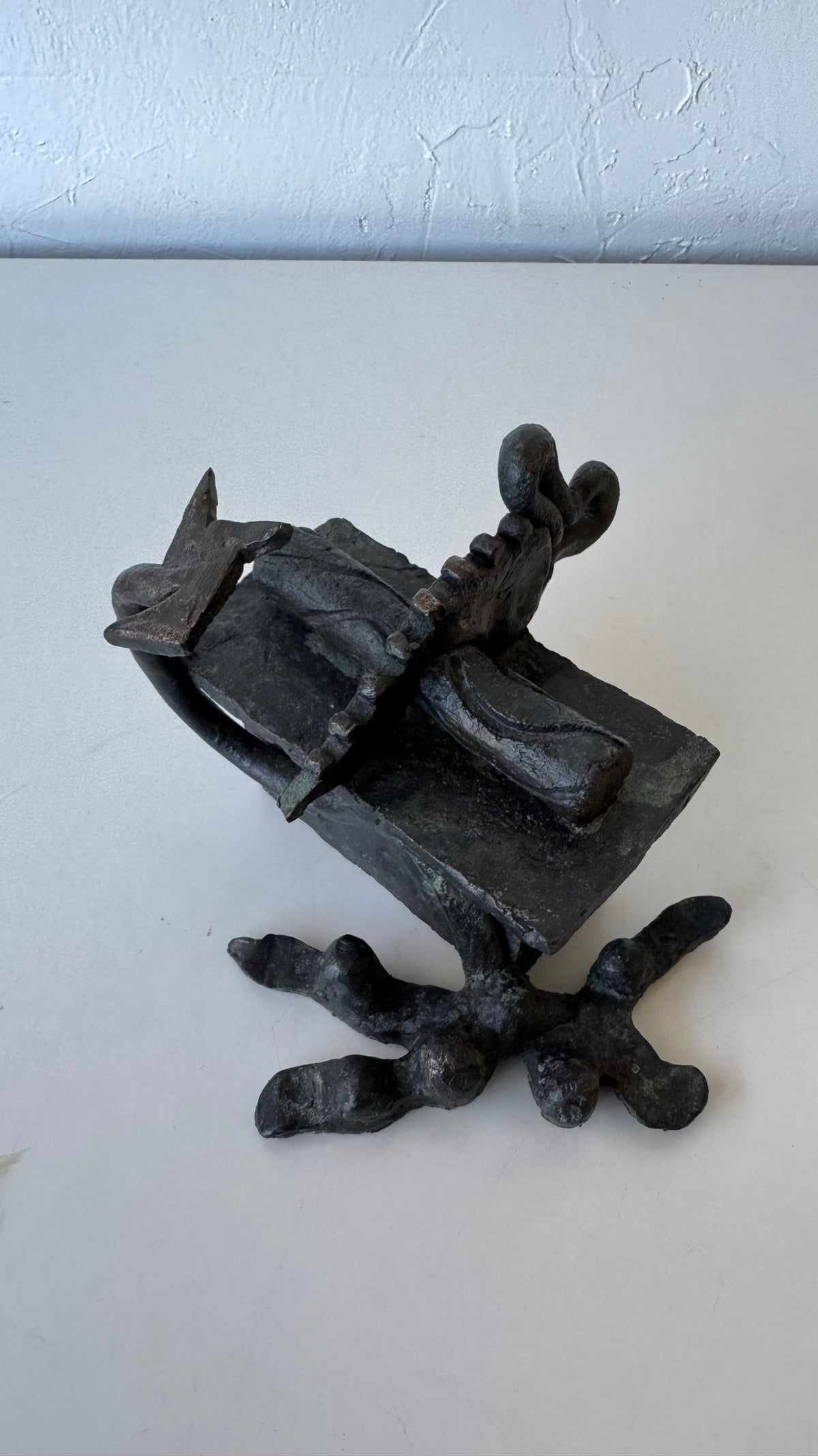 Susan Opie Abstract Bronze Sculpture, 1960’s