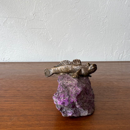 Susan Opie Figurative Fish Bronze Sculpture