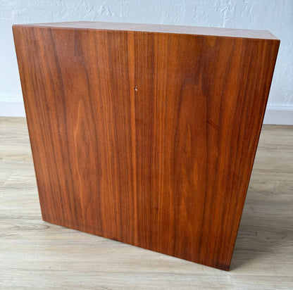 Martin Borenstein | Mid Century Walnut End Table / Pedestal