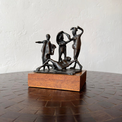 Figurative Bronze Sculpture by Abbott Pattison