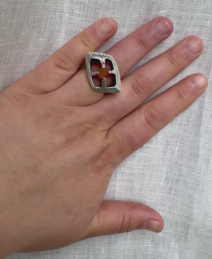 Max Nixon Silver + Opal Ring