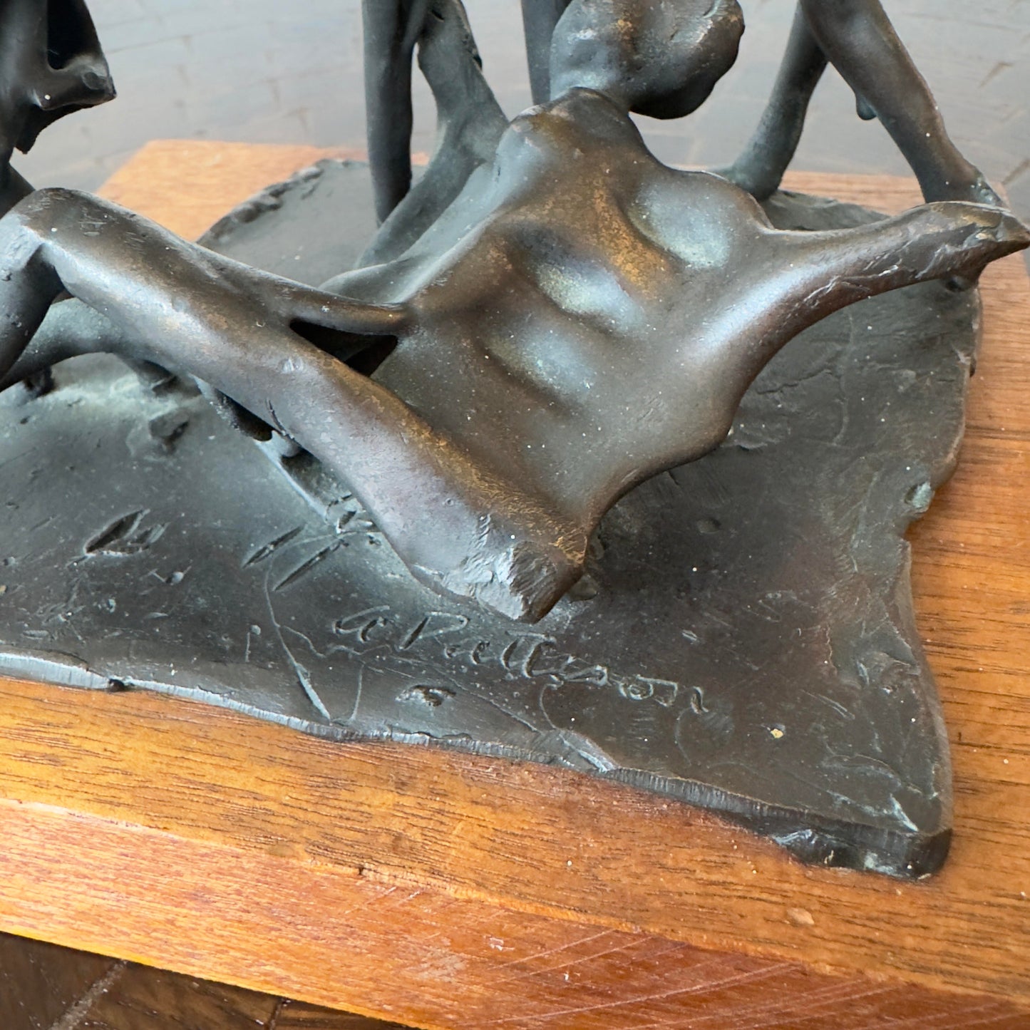 Figurative Bronze Sculpture by Abbott Pattison